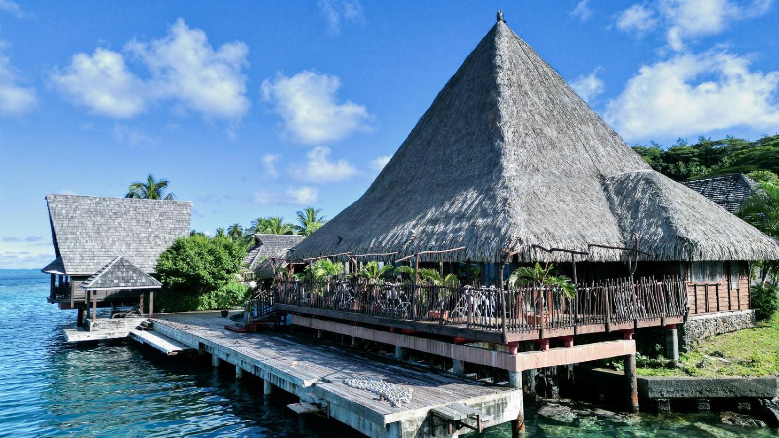 Oa Oa Lodge Bora Bora Bagian luar foto